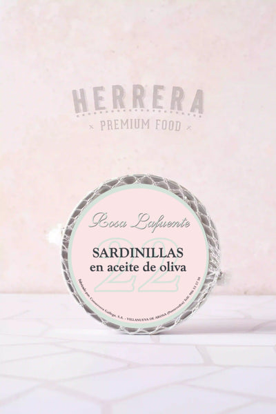 Sardinillas en Aceite de Oliva Rosa la Fuente 22 piezas