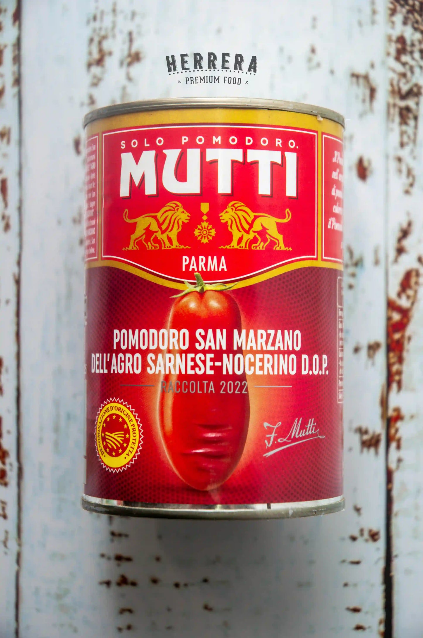 Perfecta para pizzas y pastas: Mutti Solo Pomodoro.