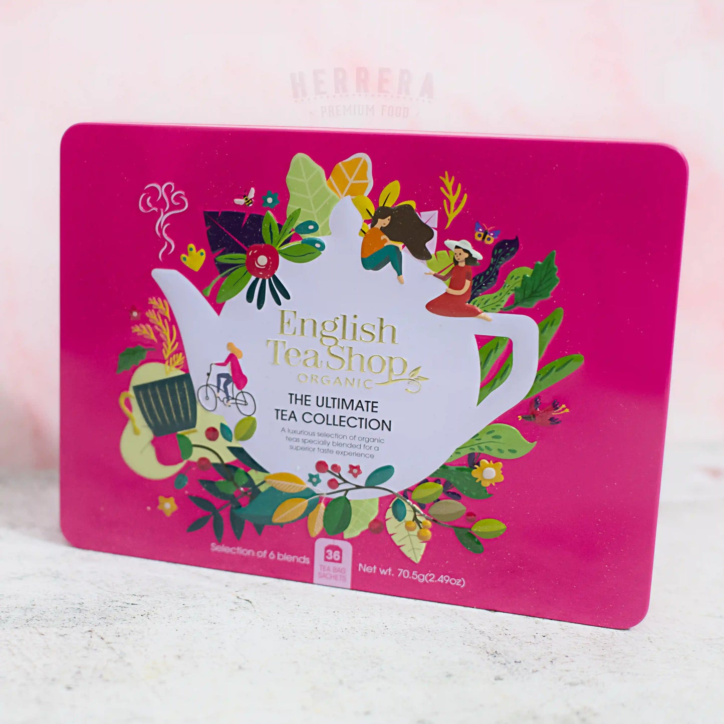The Ultimate Collection Bio English Tea Shop (Lata Regalo – 72 sobres)