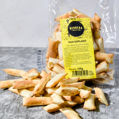 Pan Soplado Crujiente con Aceite de Oliva