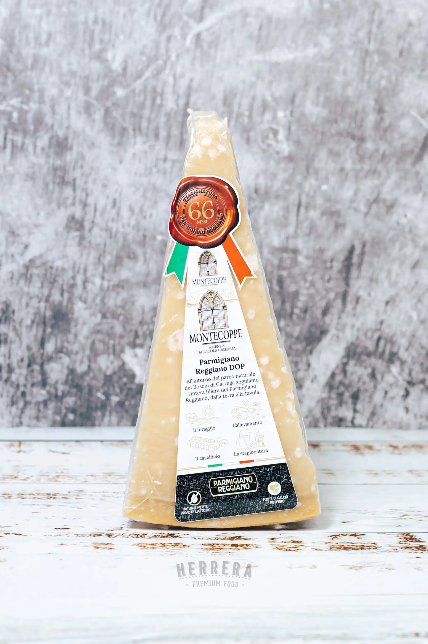 Parmigiano Reggiano DOP 66 Meses Montecoppe en HerreraFood