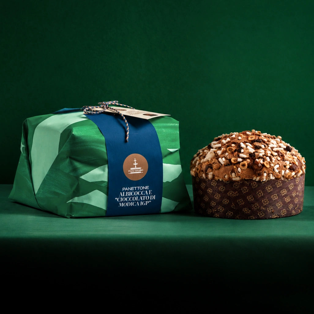 Panettone de Albaricoque y Chocolate