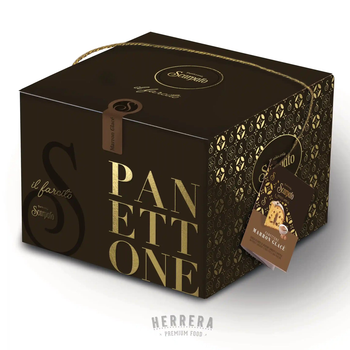 Panettone Marrón Glassé Scarpato