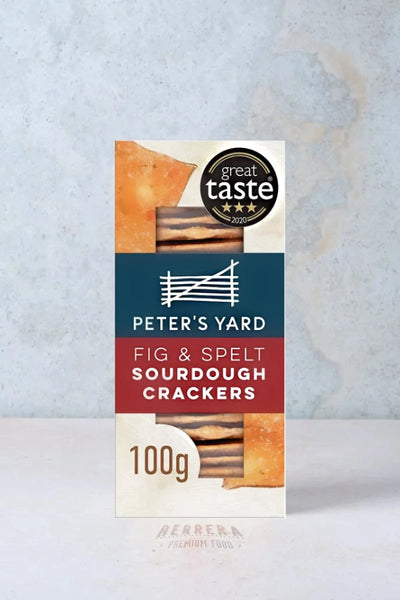 Peter's Yard Crackers de Higo y Espelta