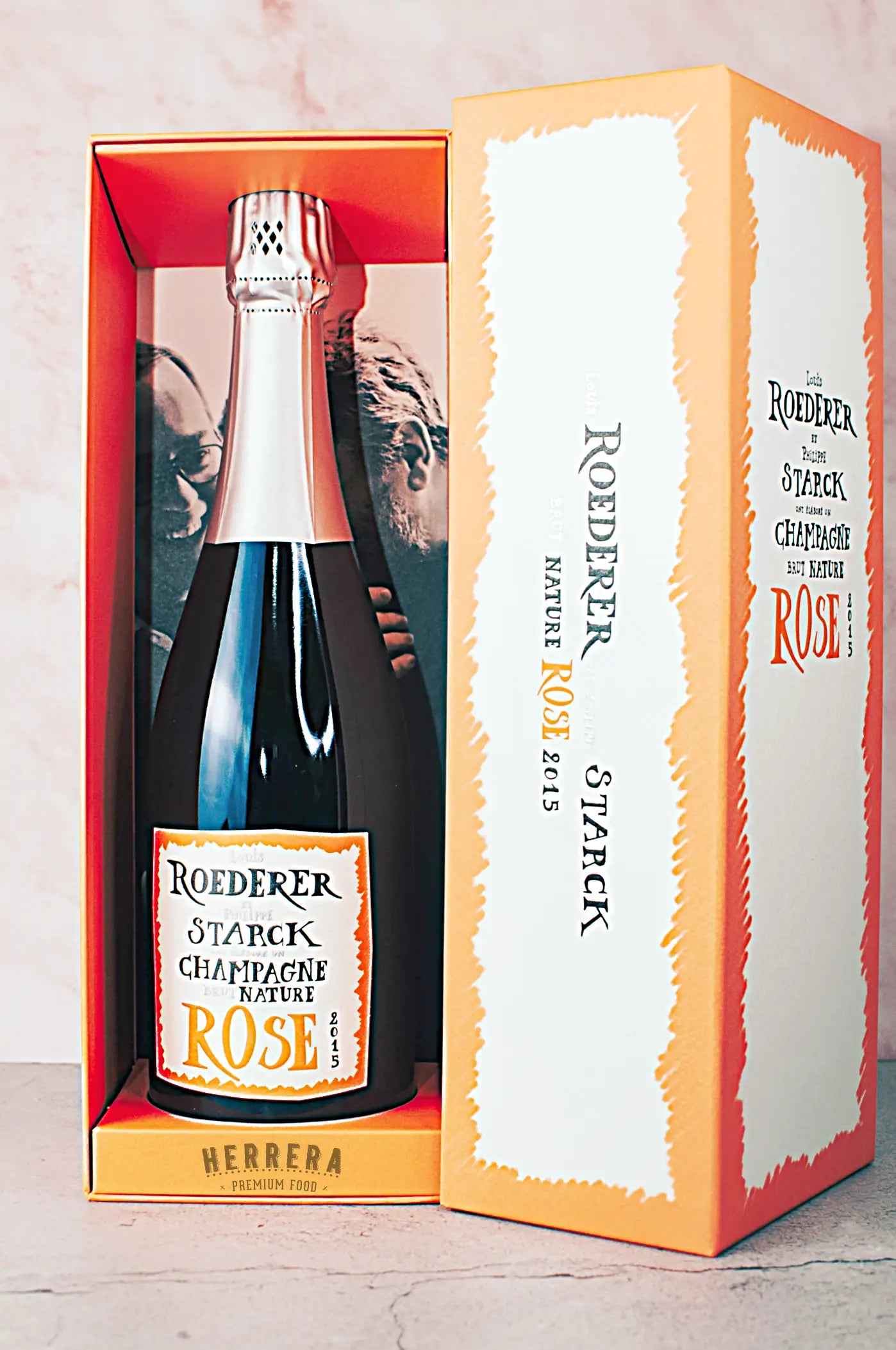 Louis Roederer Brut Nature Rose – Philippe Starck 2015