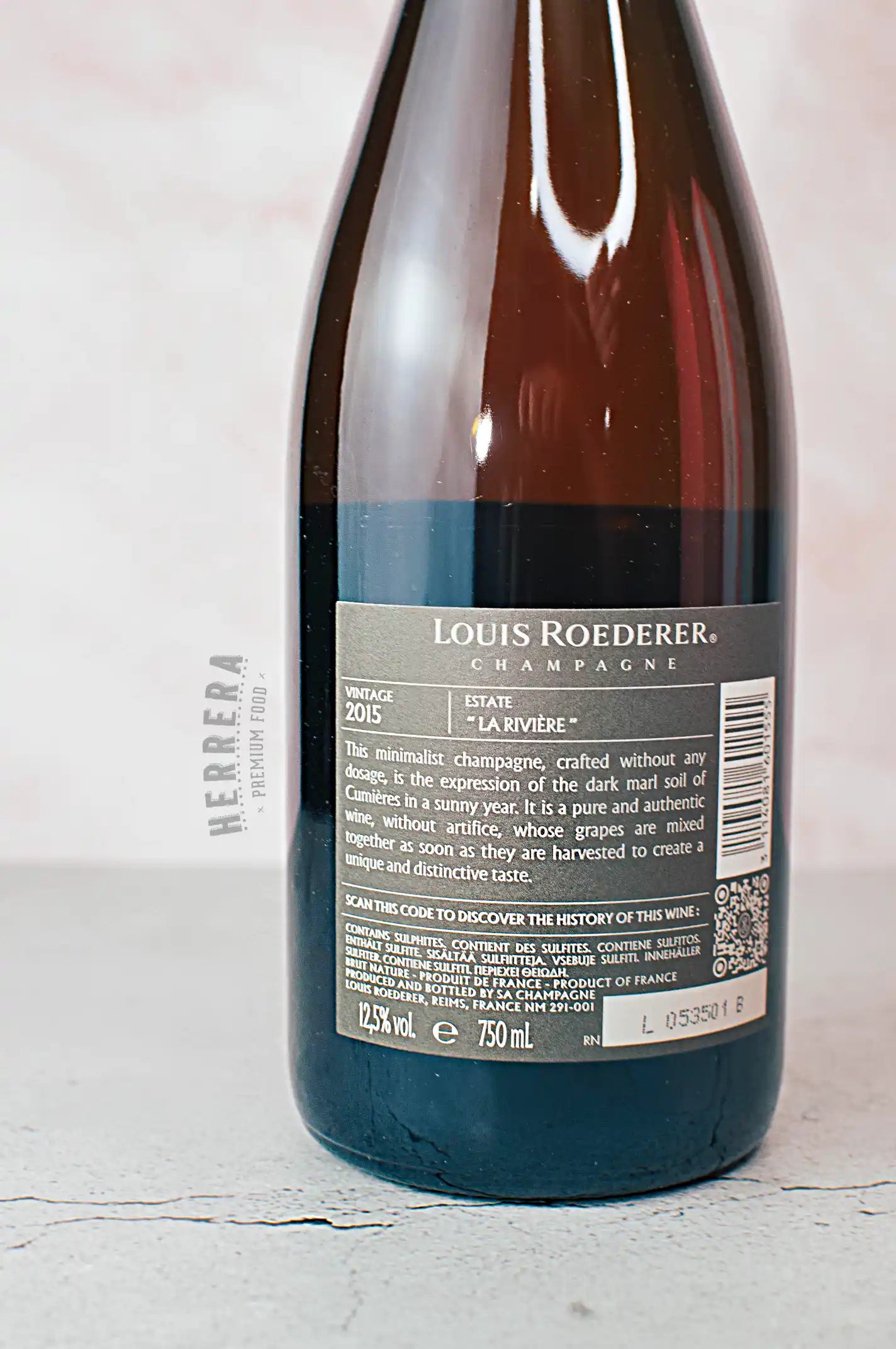 Louis Roederer Brut Nature Rose – Philippe Starck 2015