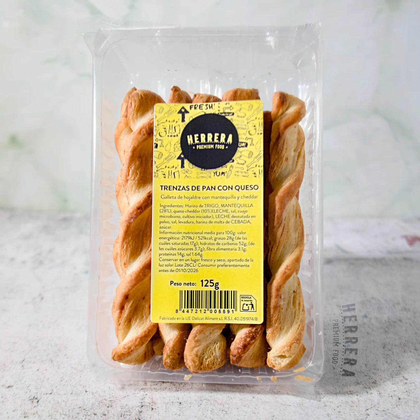 Trenzas de Pan con Queso