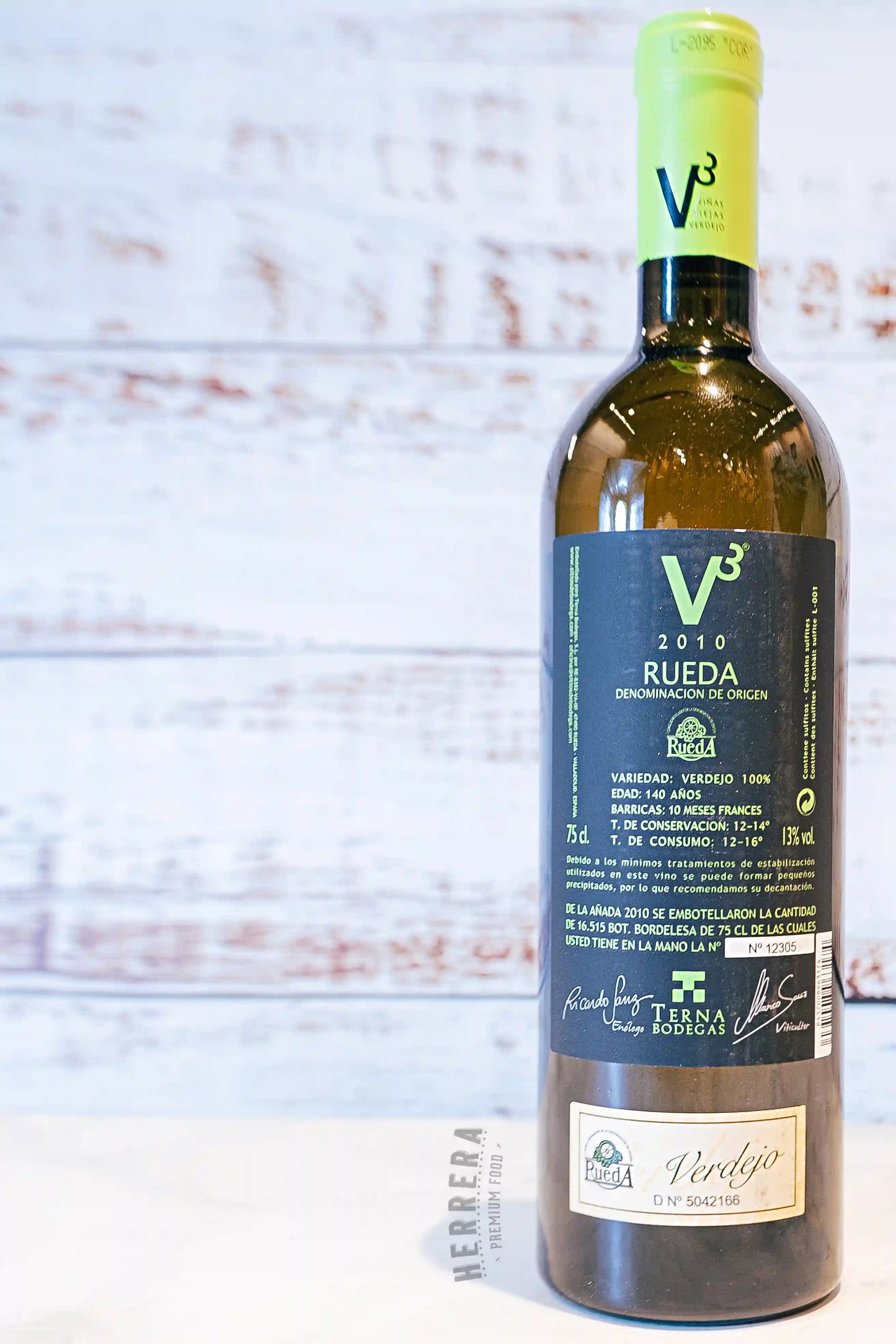 V3 Viñas Viejas Verdejo 2010