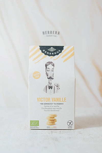 "Galletas Victor Vanille - Generous, sin gluten con sabor a vainilla"