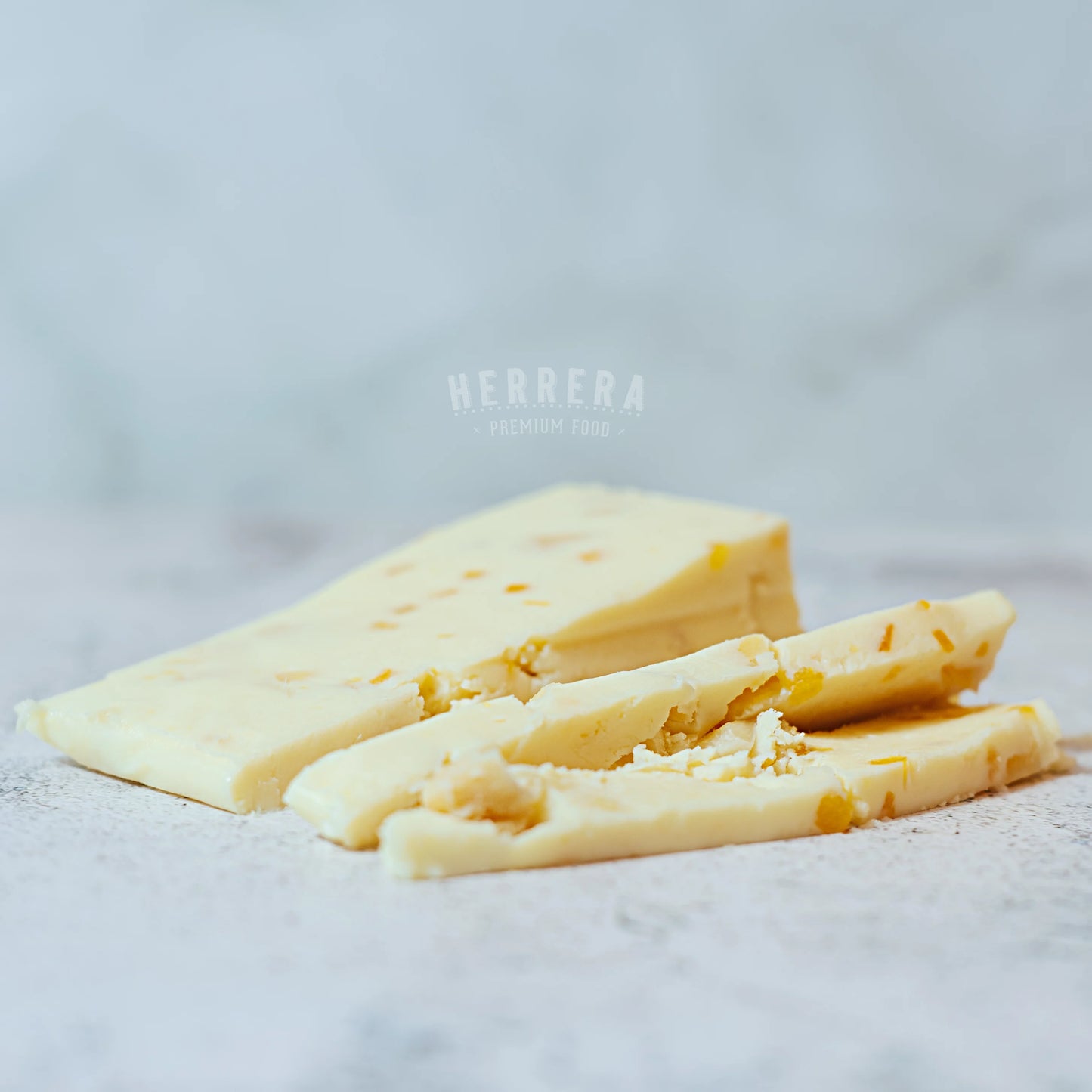 Queso Wensleydale con Mango y Naranja