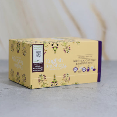 White Tea Coconut & Passion Fruit Bio English Tea Shop