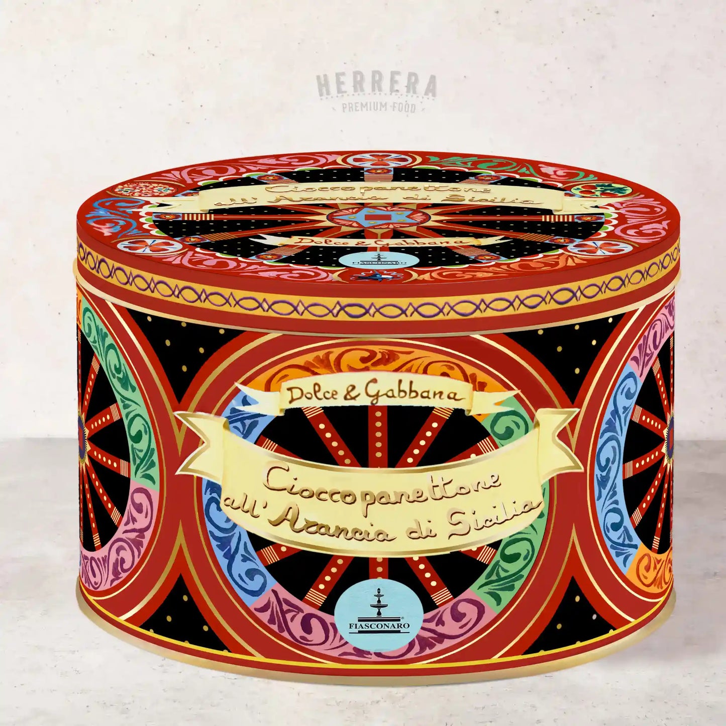 Panettone de Chocolate y Naranja de Sicilia Cioccopanettone all’Arancia di Sicilia Fiasconaro Dolce & Gabbana