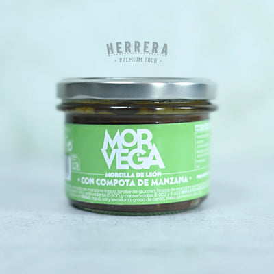 Morcilla con Compota de Manzana