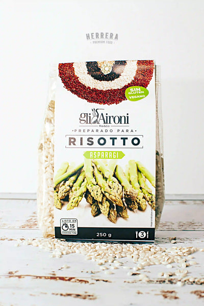 Risotto con Espárragos Gli Aironi