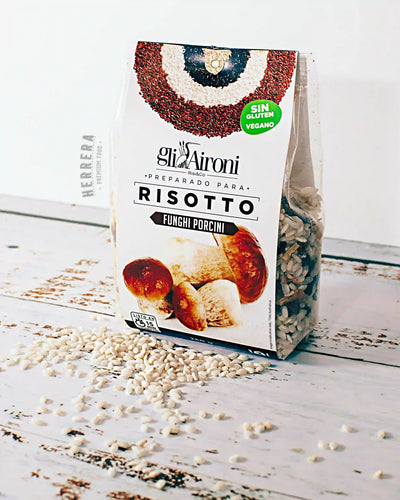 Risotto con Setas Porcini Gli Aironi